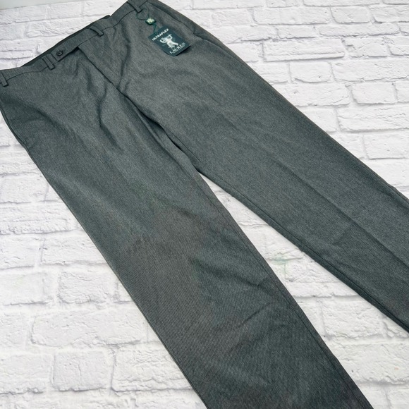 Lauren Ralph Lauren Mens Grey Ultraflex Classic Fit Stretch Dress Pants 38Wx32L - Picture 4 of 10